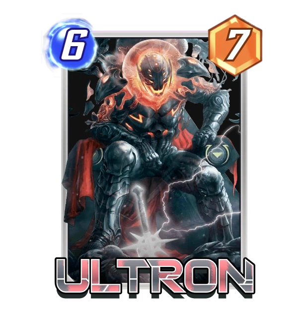 All Ultron card variants in Marvel Snap