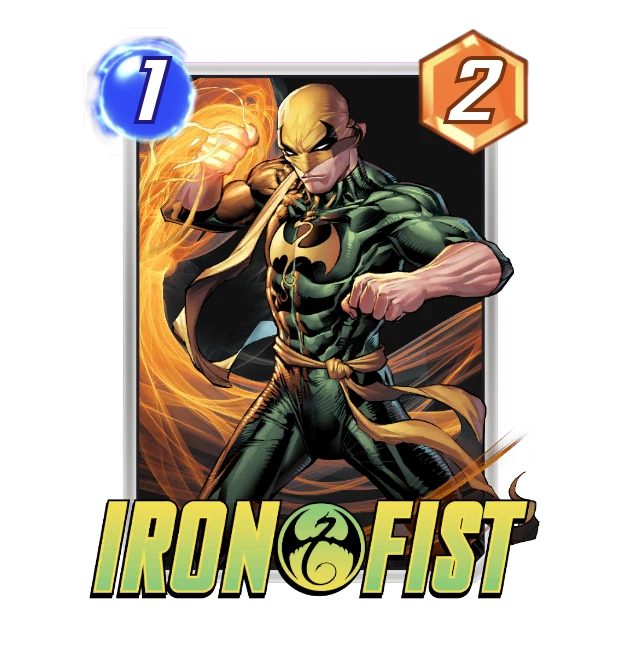 Tóxico Fanático tormenta Iron Fist - Marvel Snap Card Database