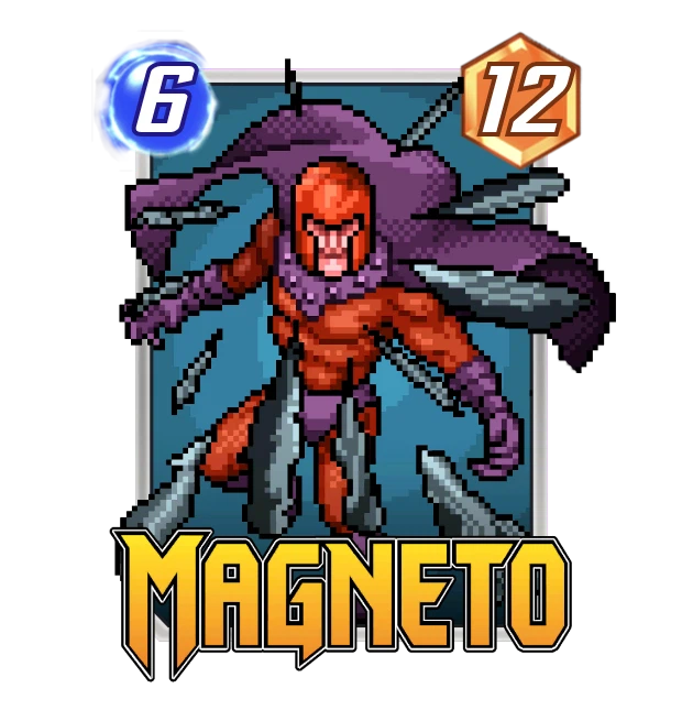 marvel snap fan art (magneto) : r/PixelArt